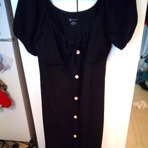 NWOT Black mid calf.